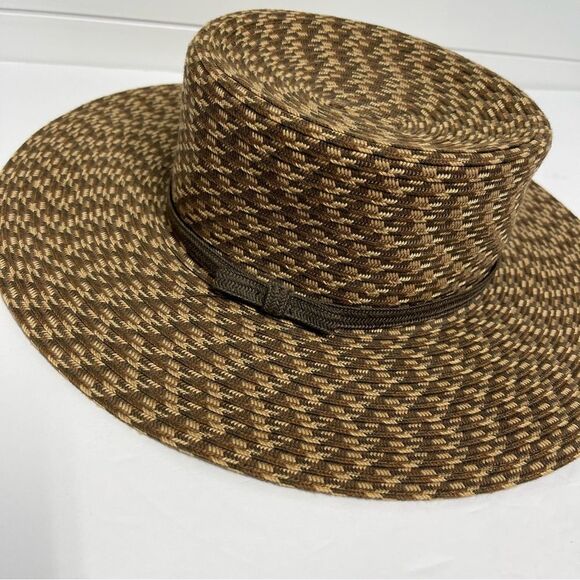 Nine West Stylish Brown Patterned Hat - Picture 7 of 10